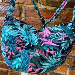 Plus size high waisted bikini